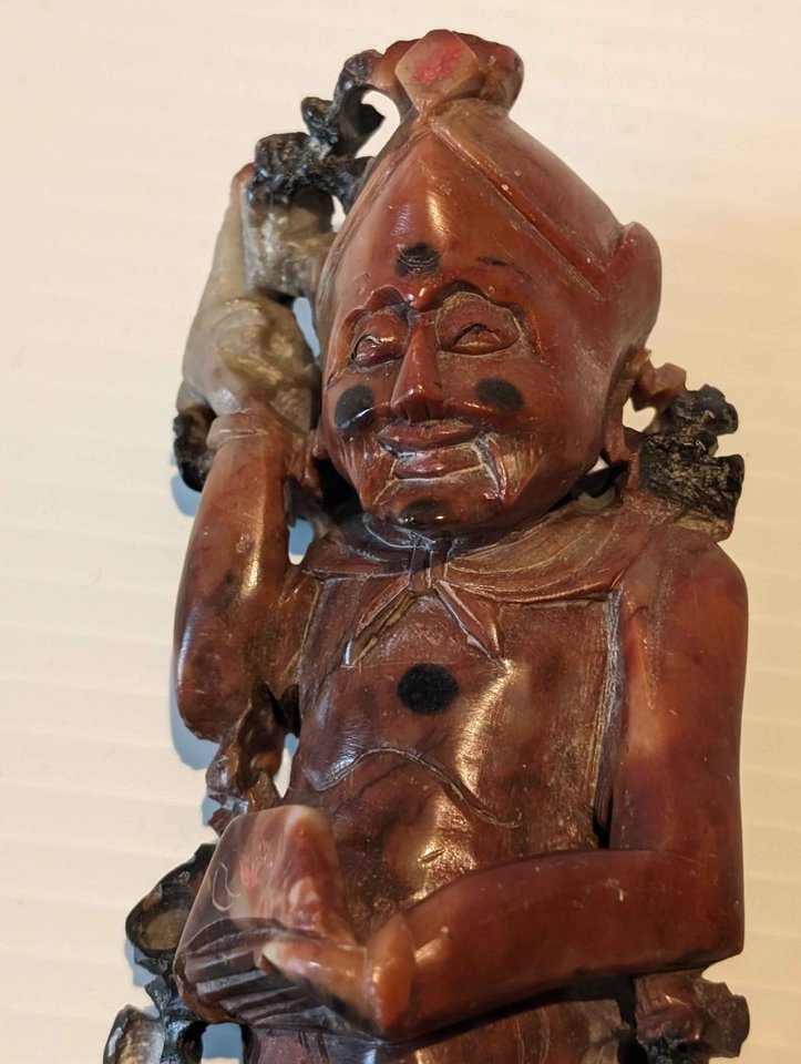 Southeast Asian Stone Carving of Guardian Spirit