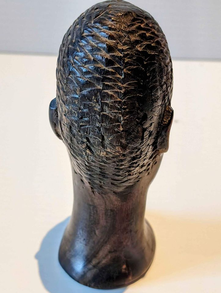 Wood Carving of Tribal Face/Bust 5.5"