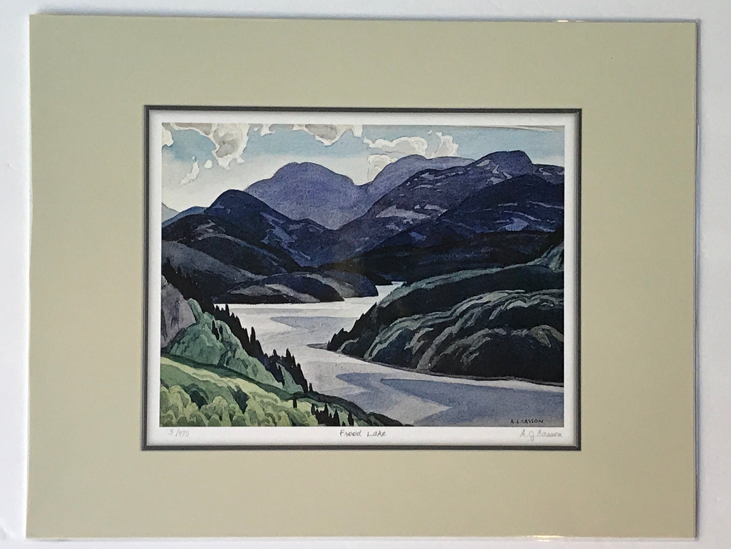 A.J. Casson - Frood Lake print