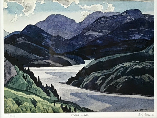 A.J. Casson - Frood Lake print