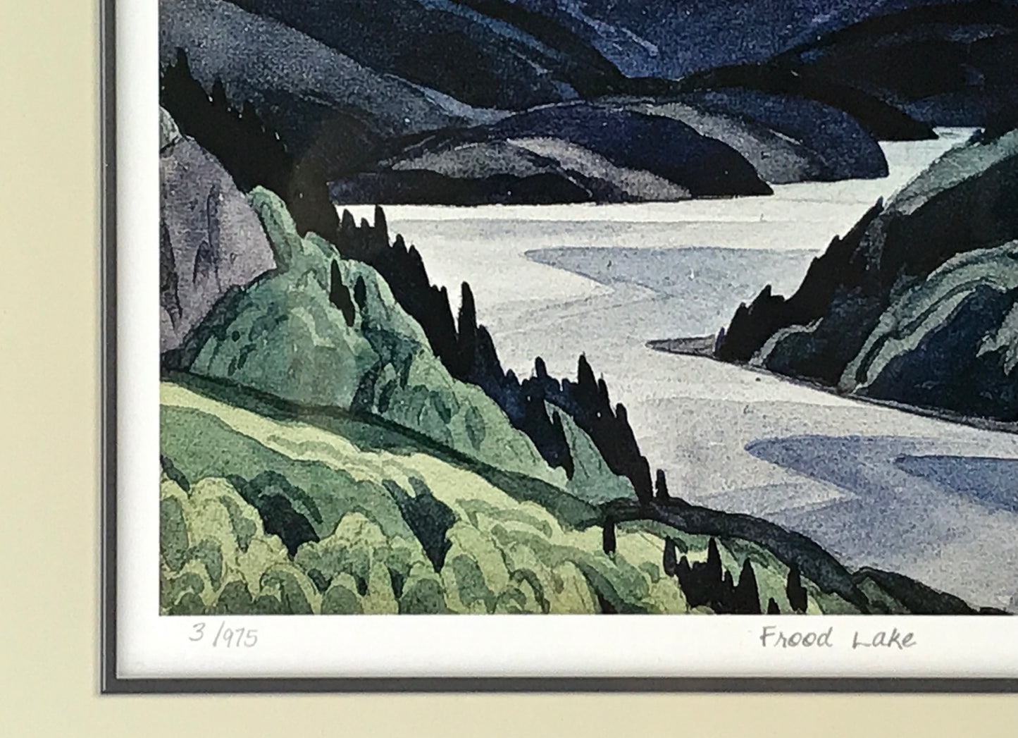 A.J. Casson - Frood Lake print