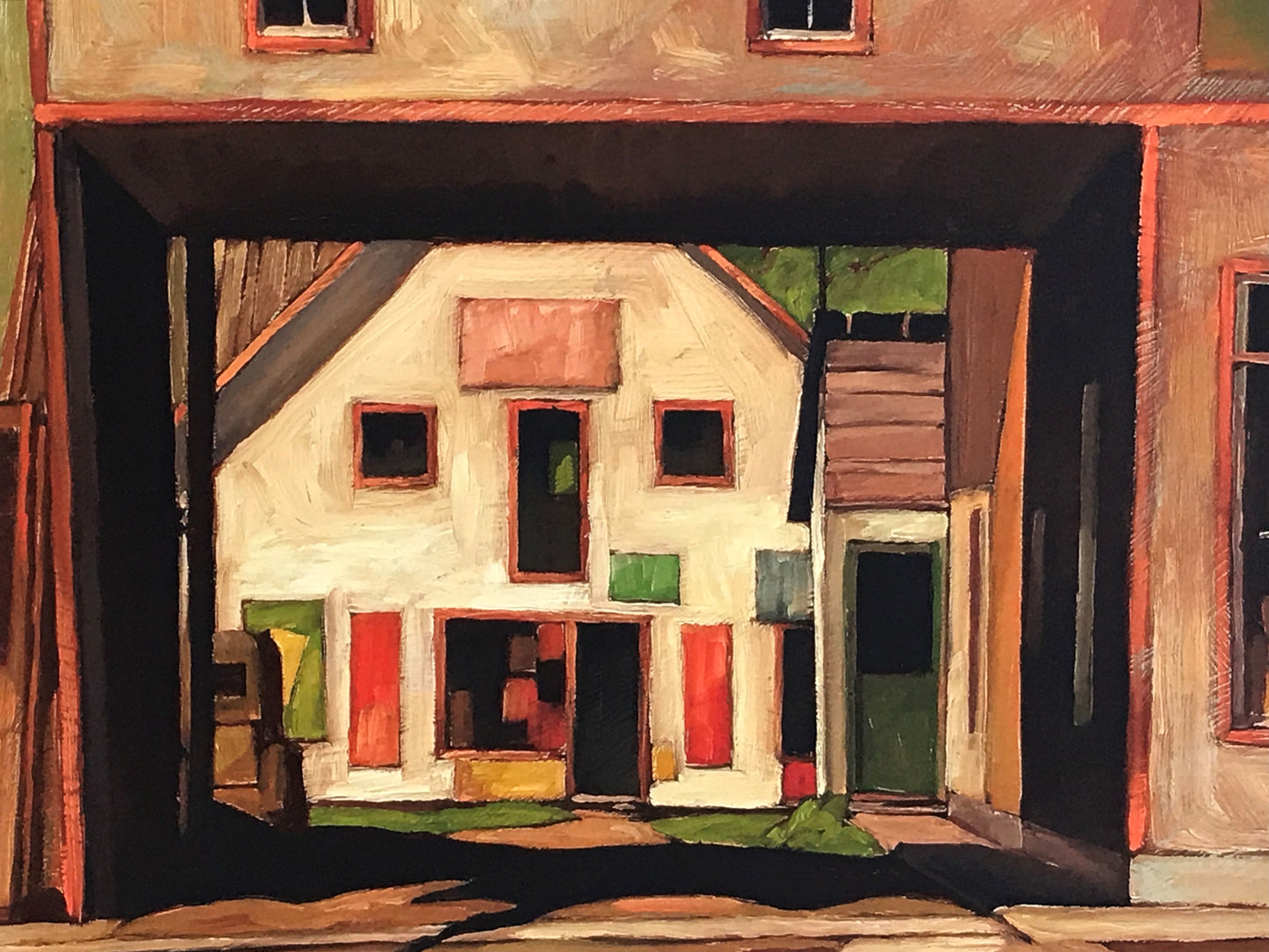 A.J. Casson Collection, "What's inside the Village" - Group of Seven Artist 