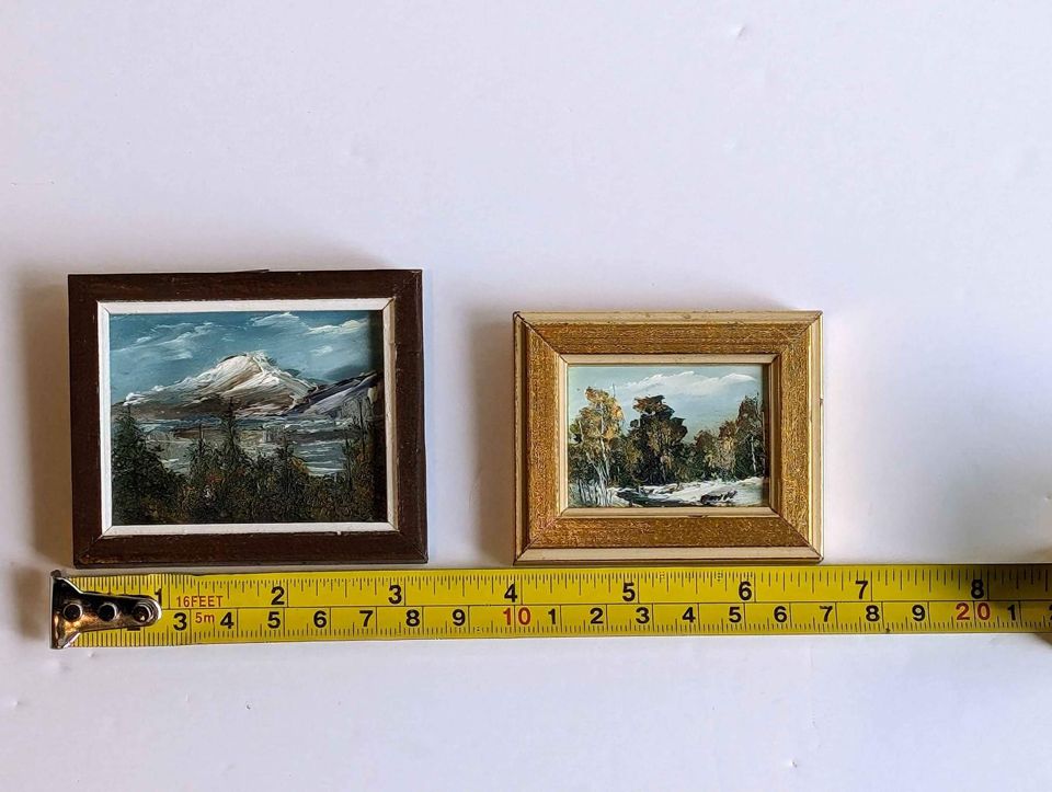 Collectable Miniature Oil Paintings by Joanne Modderman