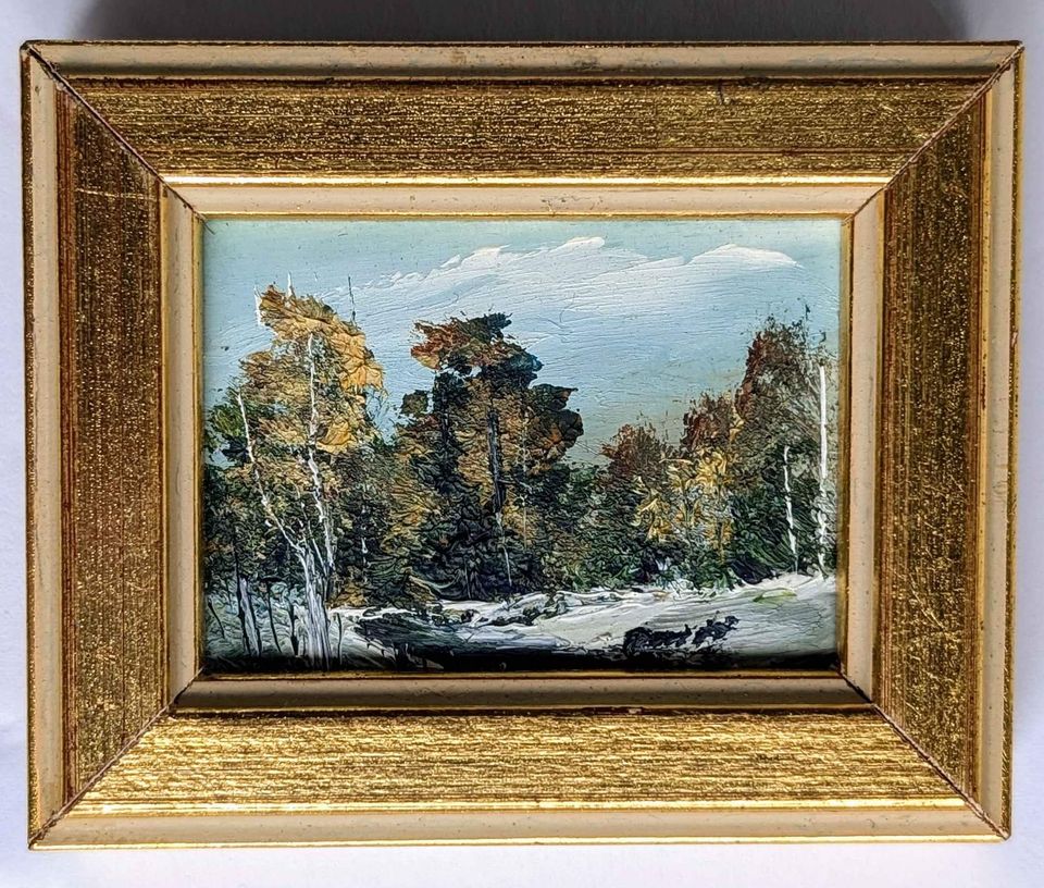 Collectable Miniature Oil Paintings by Joanne Modderman