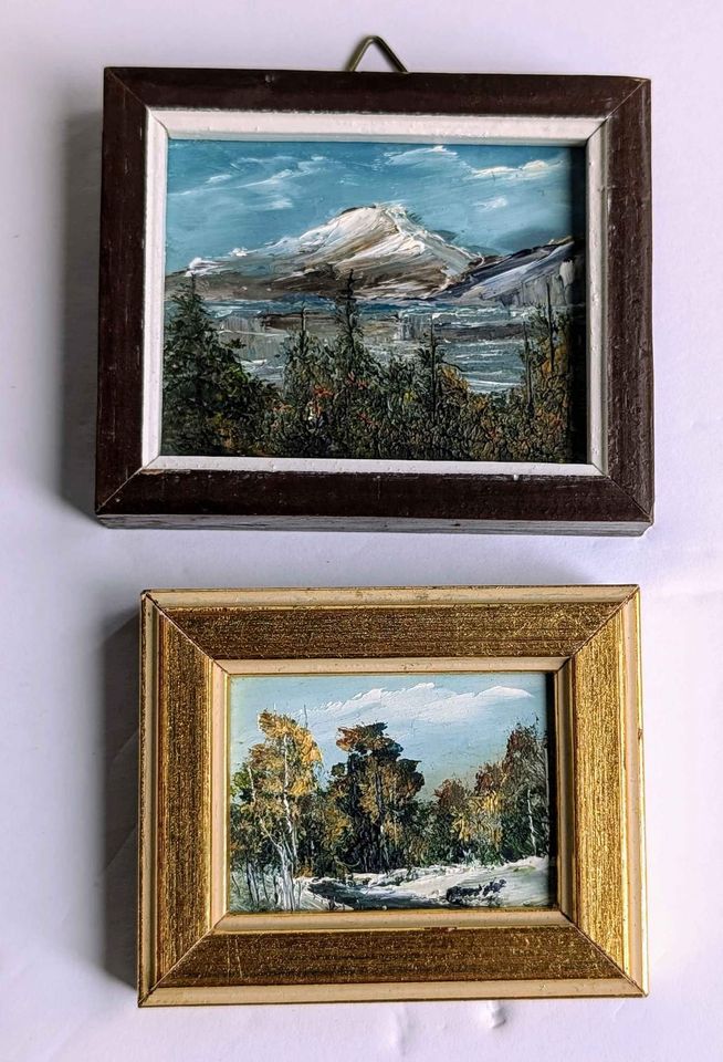 Collectable Miniature Oil Paintings by Joanne Modderman