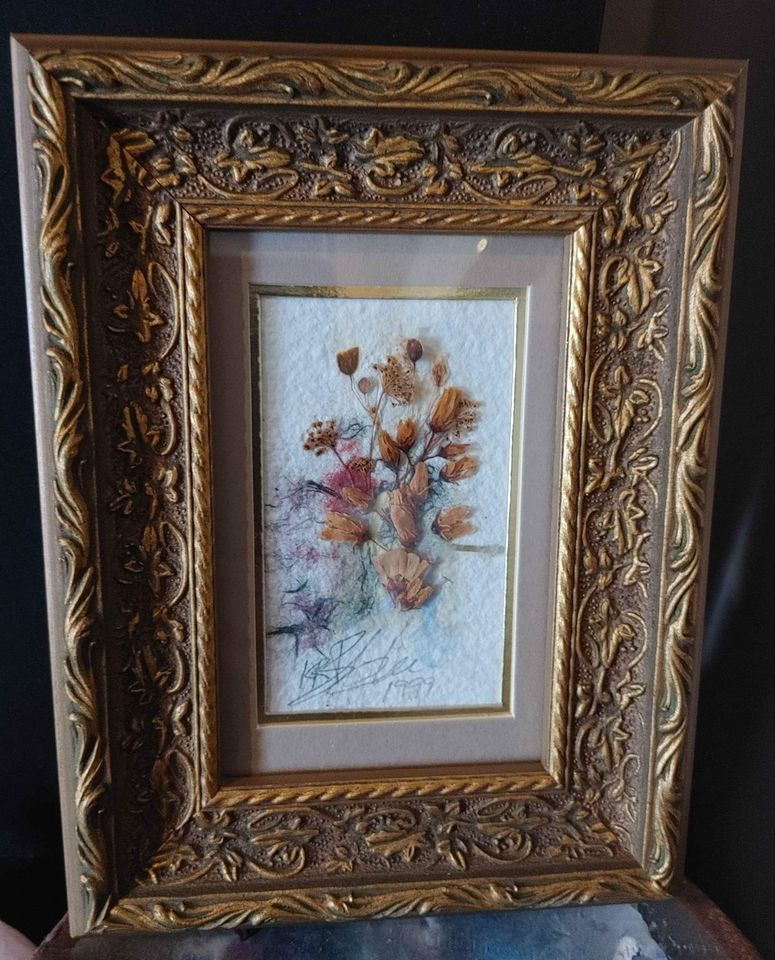 Kathryn Reith Blake, "Downy Serviceberry" Mixed Medium Painting