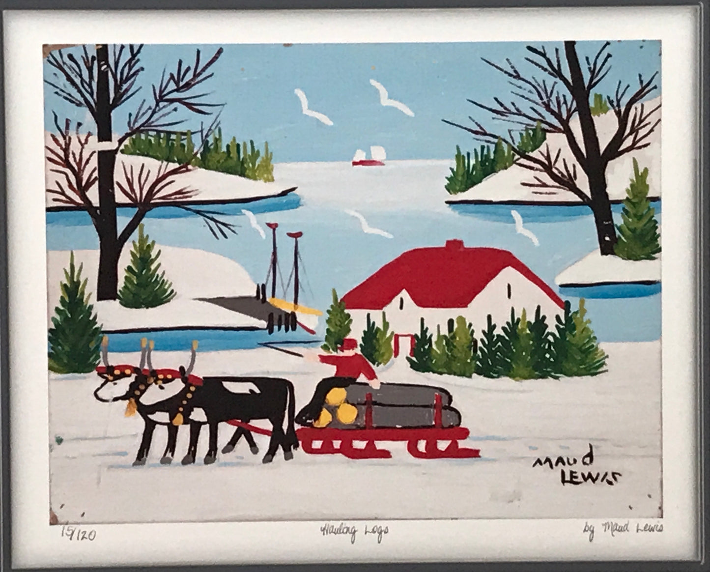 Maud Lewis Collection of 3 Ltd Ed Prints