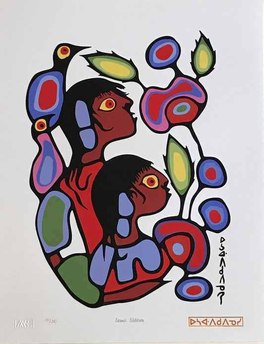 Norval Morrisseau, "A Shaman's Vision" Collection of Limited Edition Prints