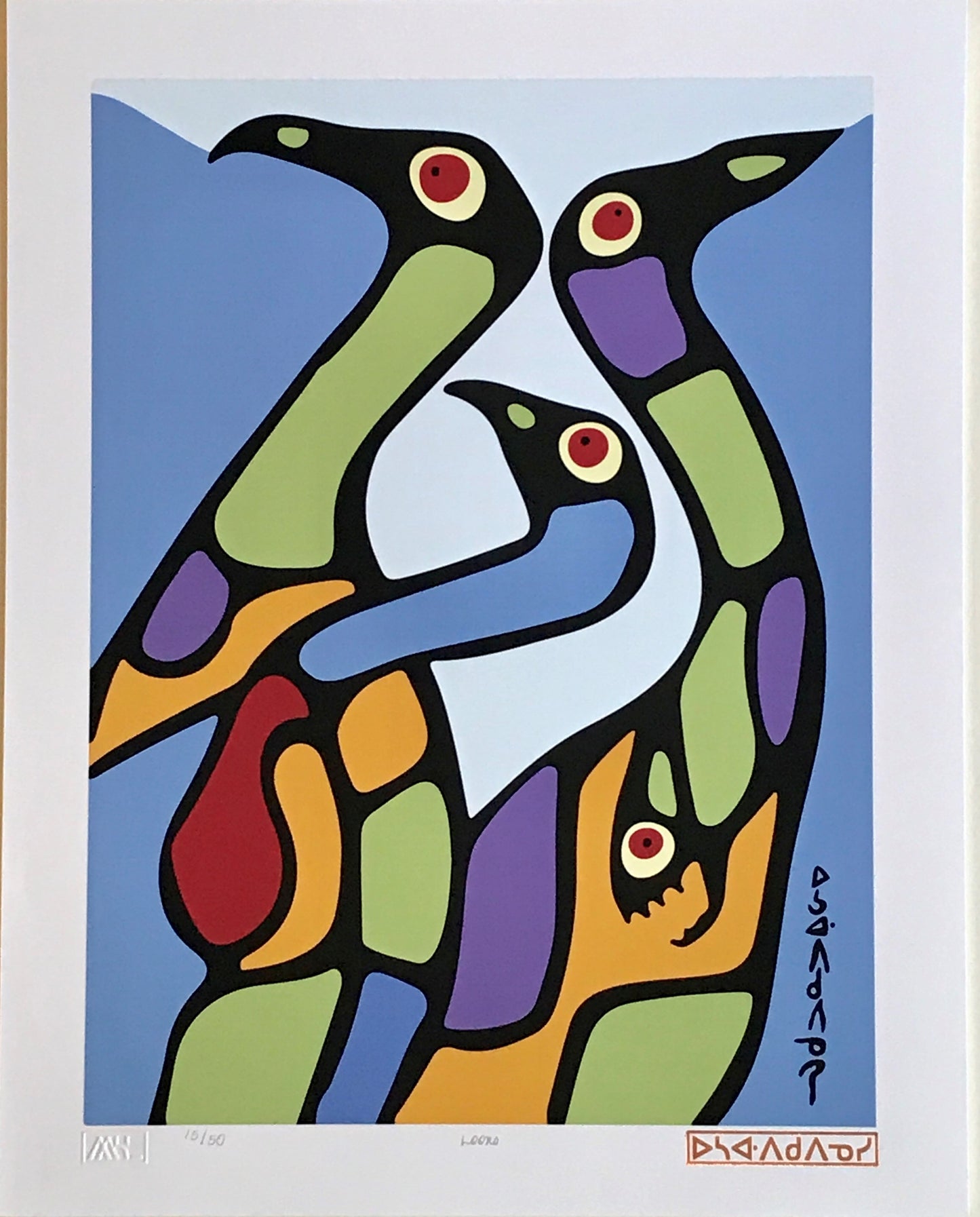 Norval Morrisseau, "A Shaman's Vision" Collection of Limited Edition Prints