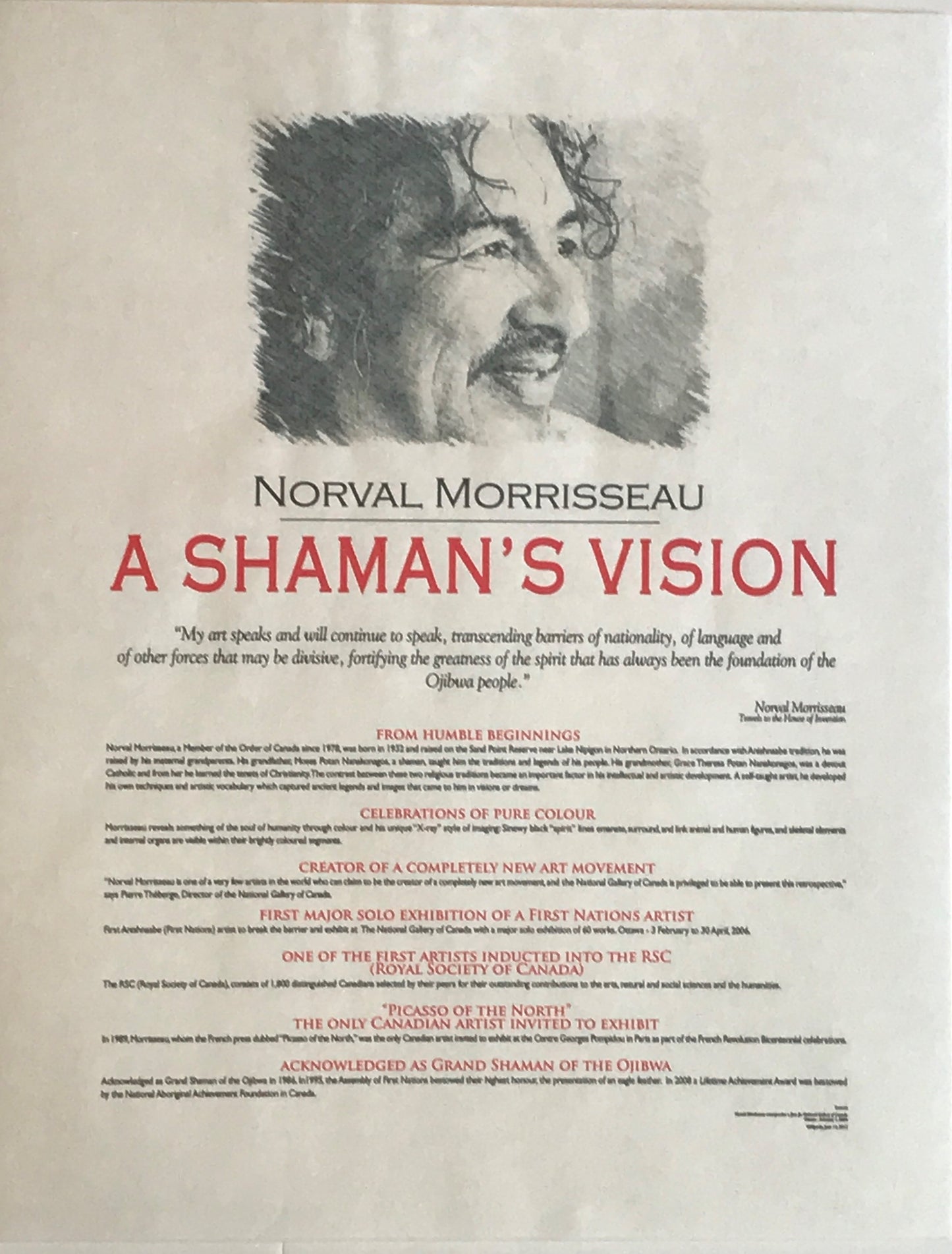 Norval Morrisseau, "A Shaman's Vision" Collection of Limited Edition Prints