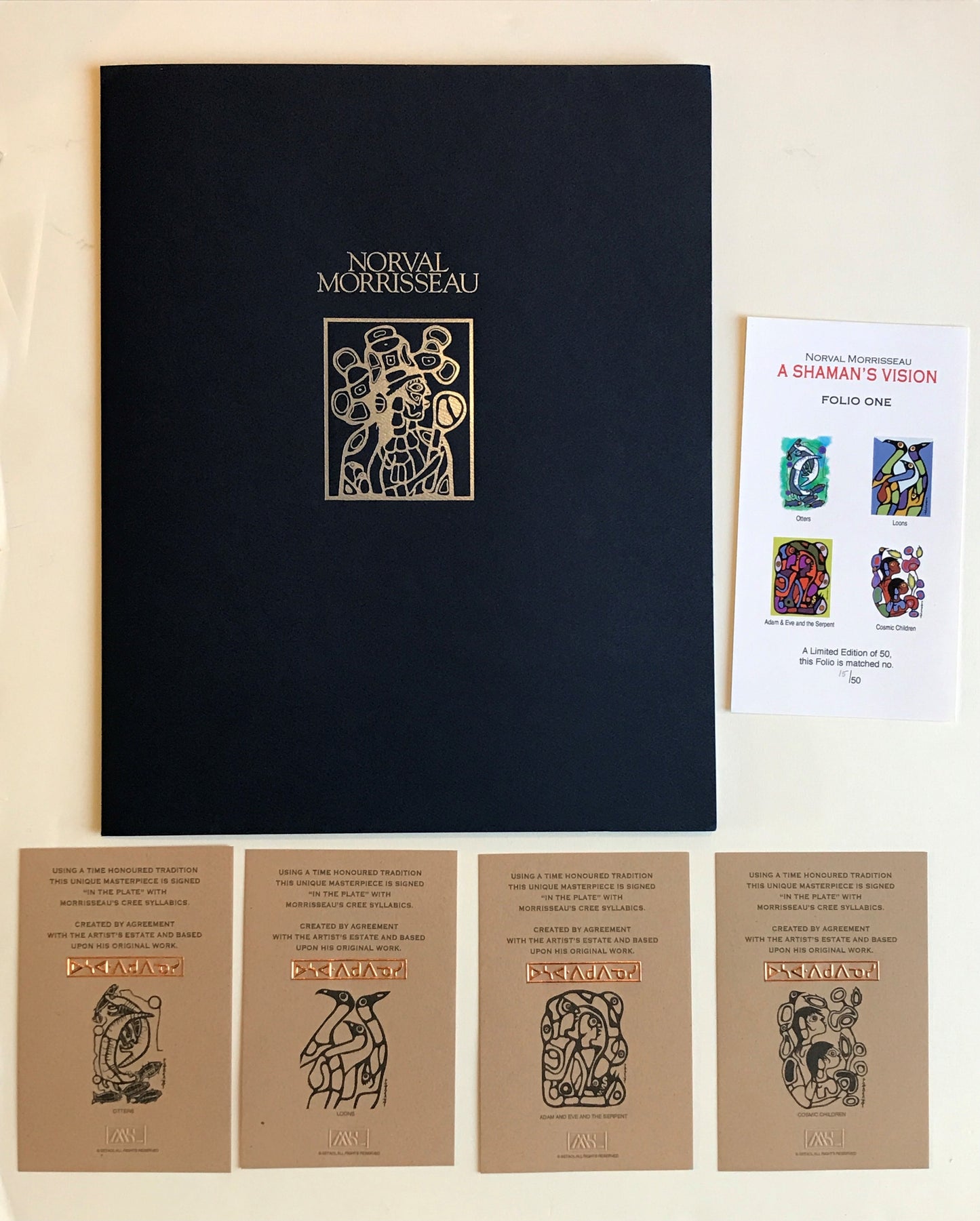 Norval Morrisseau, "A Shaman's Vision" Collection of Limited Edition Prints