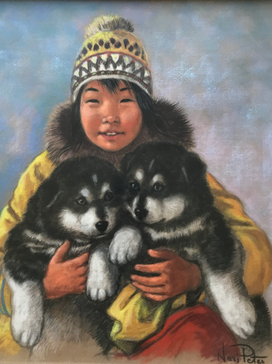 Nori Peter, Original Pastel Painting