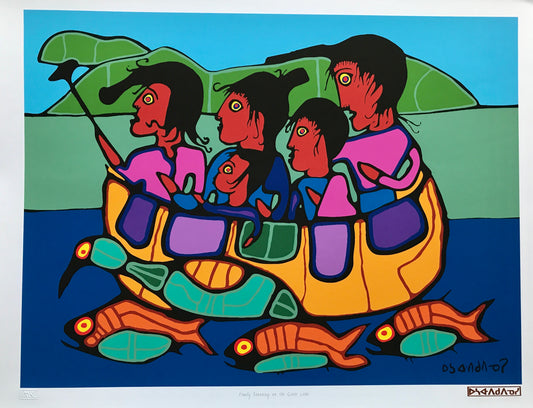 Norval Morrisseau Folio of Large Limited Edition Prints