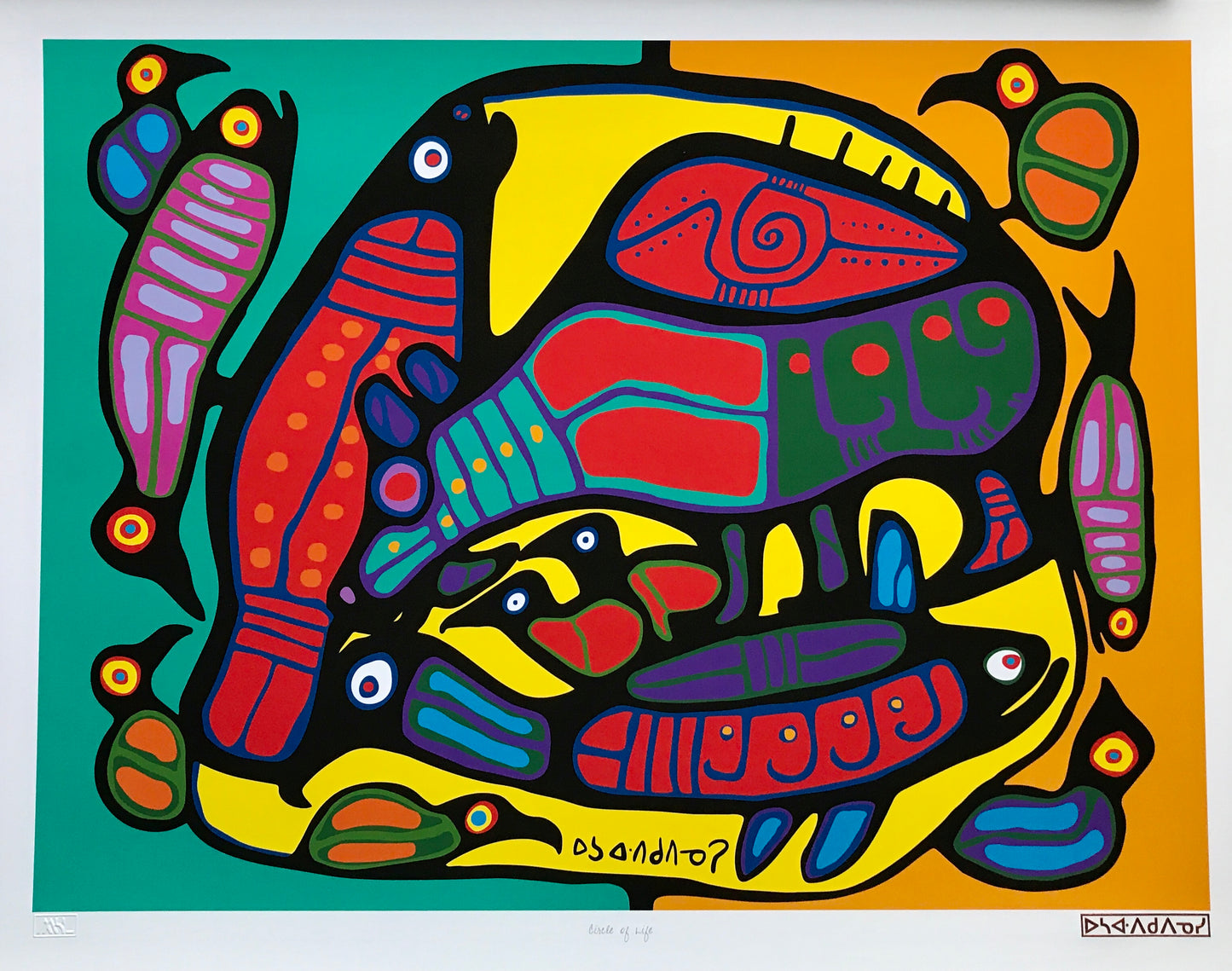 Norval Morrisseau Folio of Large Limited Edition Prints