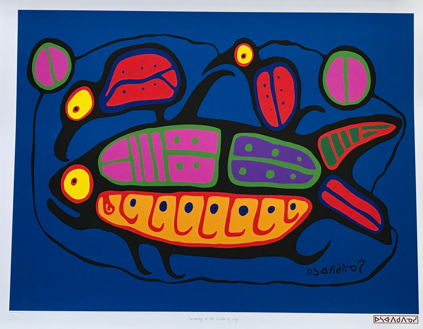 Norval Morrisseau Folio of Large Limited Edition Prints