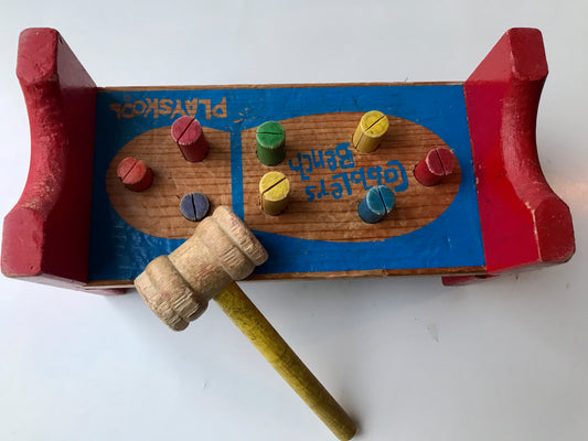 VTG 1960'S PLAYSCHOOL COBBLER'S BENCH