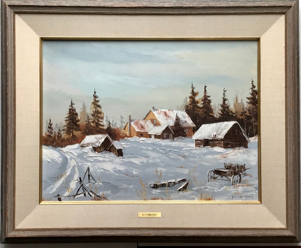 Heinz Pundleider, Painting by famed Ottawa artist