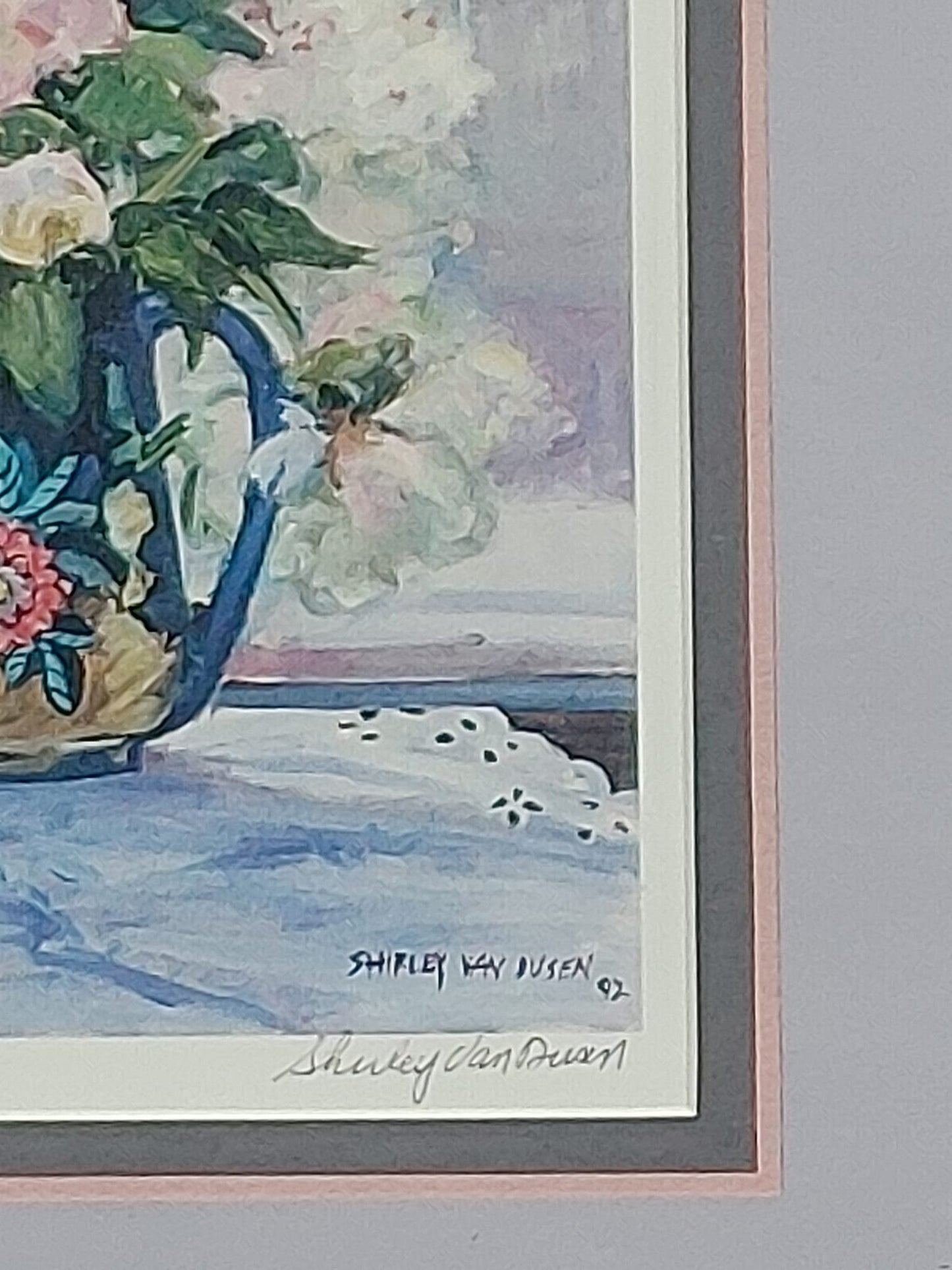 Shirley Van Dusen, Decorative Art Print, Signed