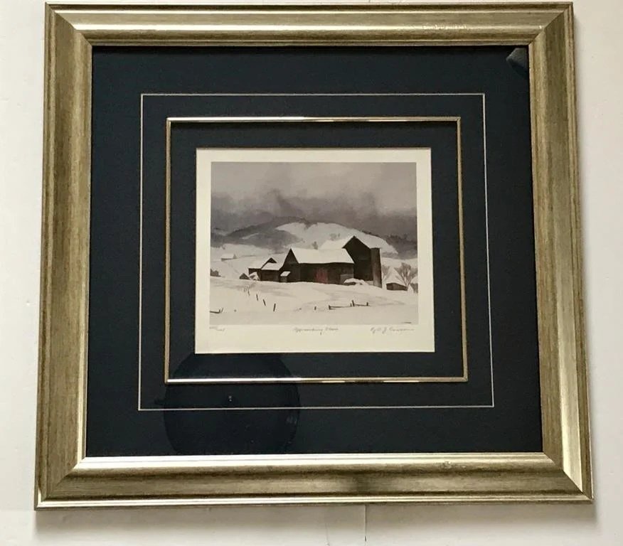 A.J. Casson (Group of Seven) Ltd Ed Print "Approaching Storm "