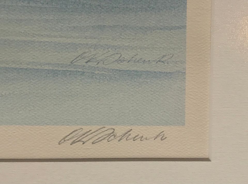 O. K. Schenk - Limited Edition Northern Seascape Print