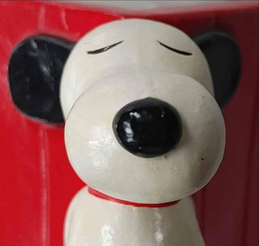 VTG Snoopy Piggy Bank, 1970. Vintage Collectible. World Feature Syndicate.